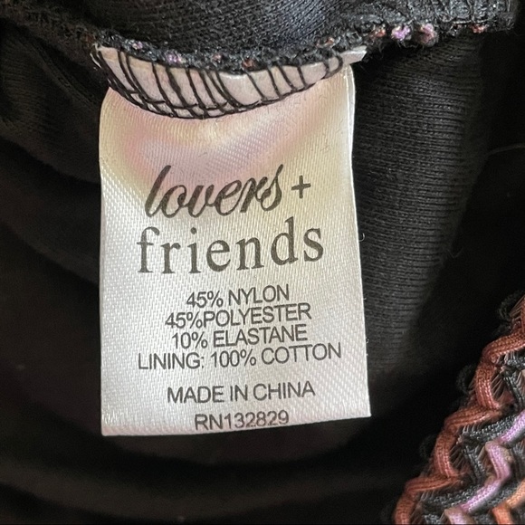 Lovers + Friends Sway Chevron Mesh Mini Dress - Picture 10 of 11